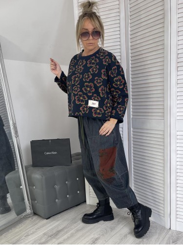 BLUZA JOY FLOVERS MARGARET GRANAT