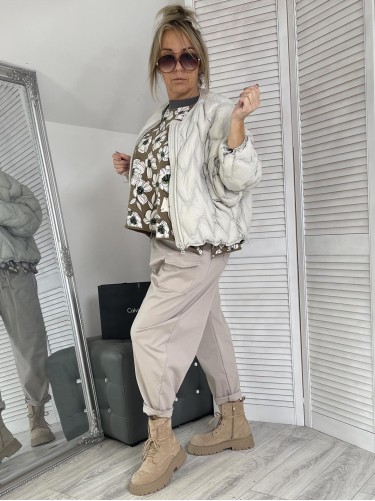 SPODNIE ITALY LIVANS BEIGE