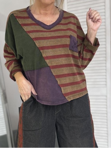 BLUZKA BOHO DEKATYZ MULTI