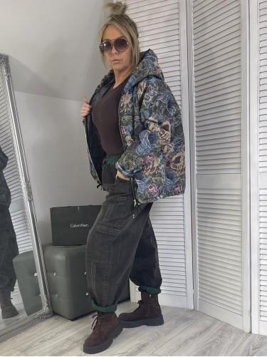 SPODNIE JEANS KIESZONKI GRAFIT