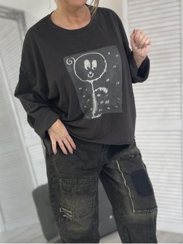 BLUZKA JOY DESIGNE BLACK