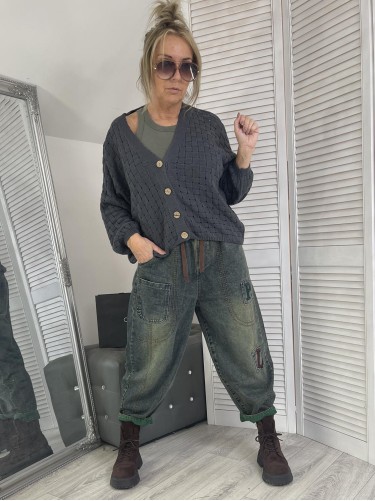 SPODNIE JEANS LITERKA HEBATA