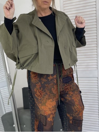 KURTKA /KOSZULA OVERSIZE GREEN