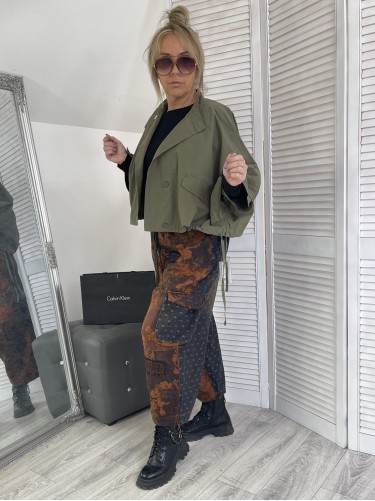 KURTKA /KOSZULA OVERSIZE GREEN