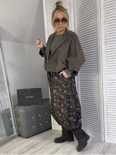 SPODNIE BURRO JEANS FOVERS BLACK