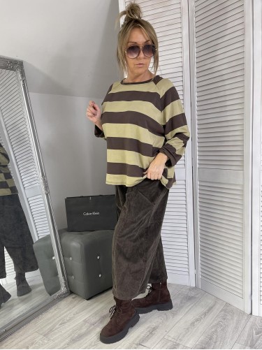 BLUZKA MUMU PASKI BRONZE&BUDYŃ
