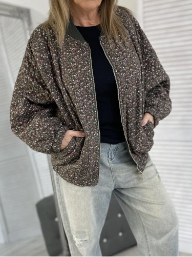 KURTKA STELLA MILANI BOMBER KHAKI