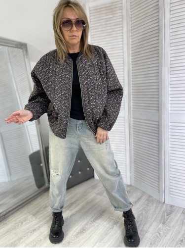 KURTKA STELLA MILANI BOMBER STAL