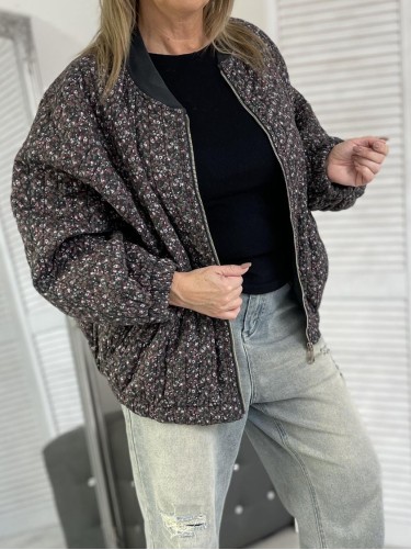 KURTKA STELLA MILANI BOMBER STAL