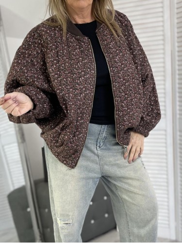 KURTKA STELLA MILANI BOMBER BRONZE