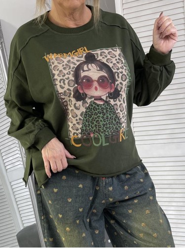 BLUZA COOL GIRL GREEN