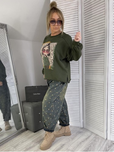 BLUZA COOL GIRL GREEN