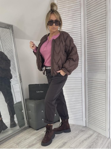BLUZKA PRĄŻEK MICHELLE JAGODA