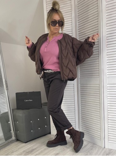 SPODNIE LCK FASHION BRONZE