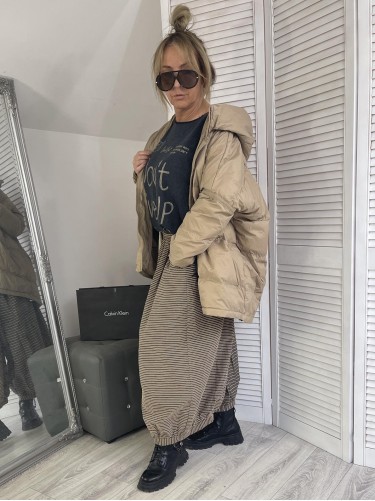 KURTKA OVERSIZE MERY BEIGE