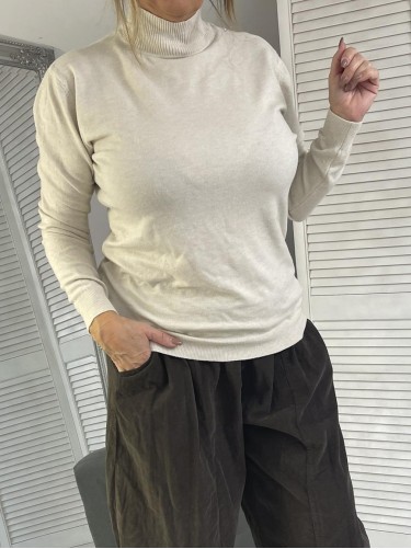 PÓŁGOLF CLASSIC ITALY BEIGE