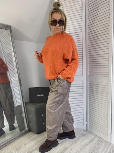 SWETER BABY ALPACA ORANGE