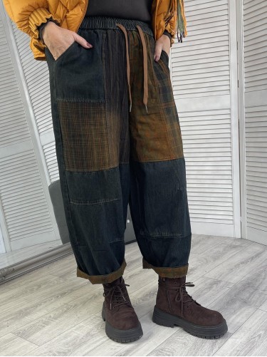 SPODNIE JEANS NICEA GRANAT