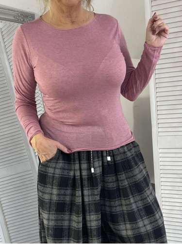 BLUZKA MISTO CASHMERE PINK