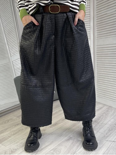 SPODNIE PLECIONKA EKO BLACK
