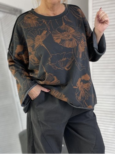 BLUZA MUMU FOLVERS GRAFIT