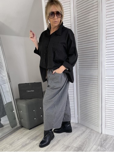 KOSZULA ITALY OVERSIZE BLACK