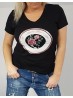 BLUZKA T-SHIRT POSITIVE,BLACK